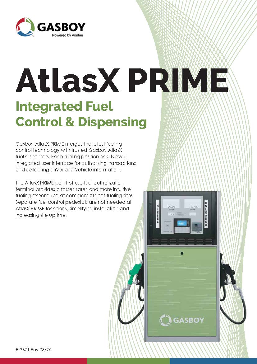 AtlasX Prime Integrated Fuel Control & Dispensing Brochure