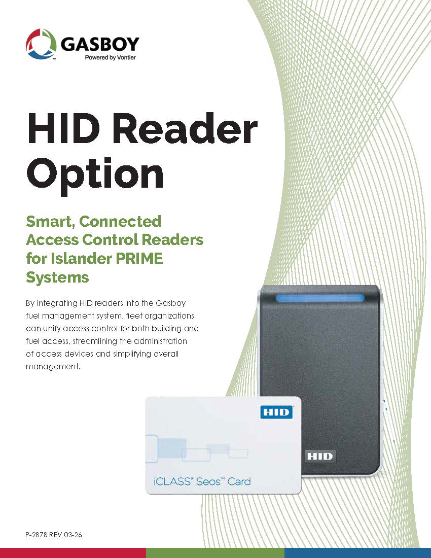 Islander Prime HID Reader Option