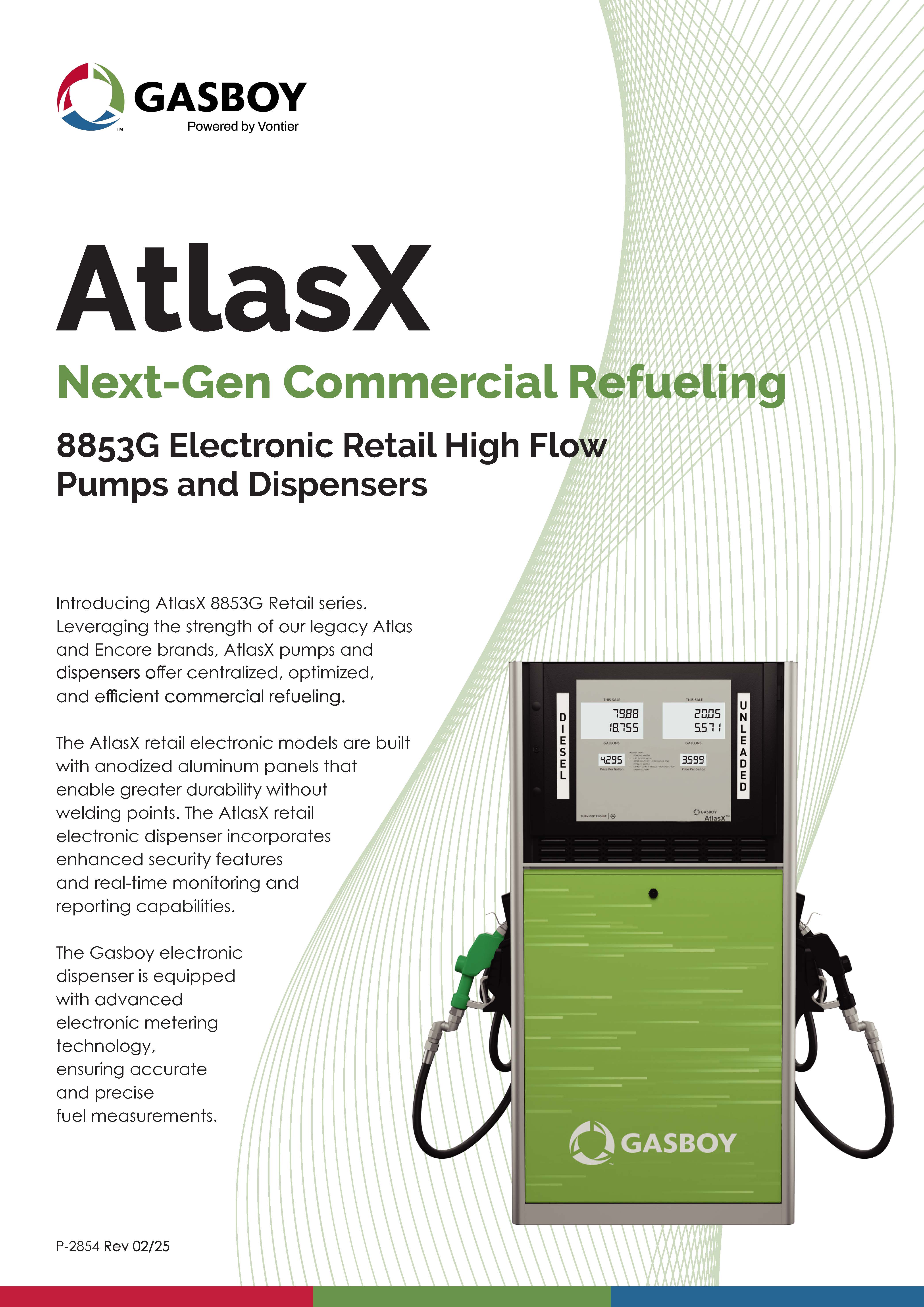 AtlasX 8853 Series Retail Dispensers Brochure