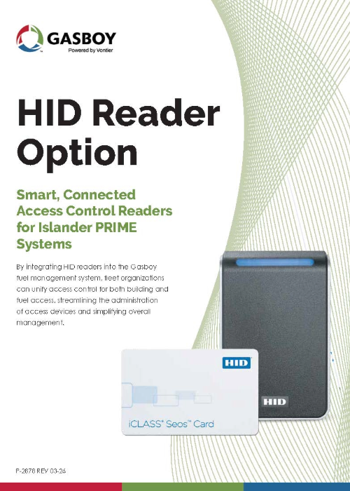 Islander Prime HID Reader Option