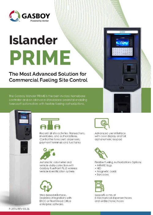 Islander PRIME Product Info Sheet